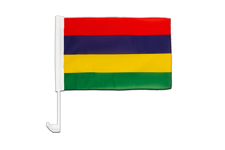 Mauritius - Car Flag 12x16"