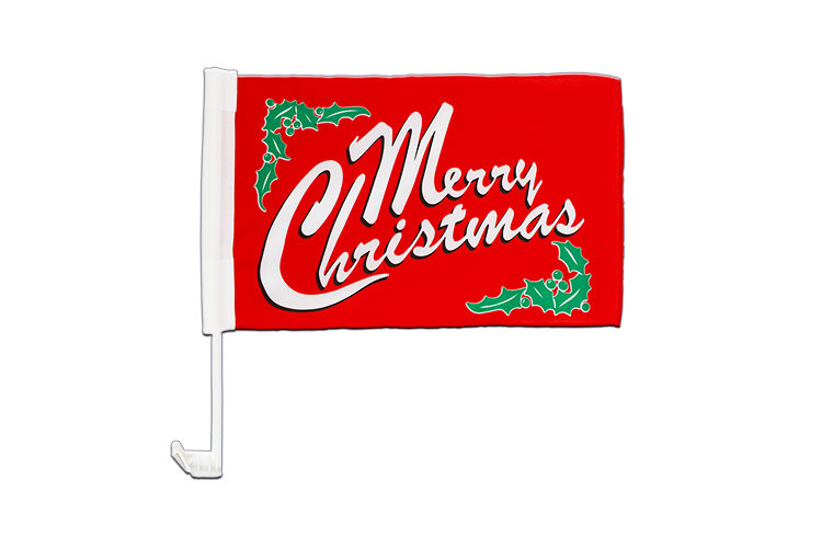 Merry Christmas - Car Flag 12x16"