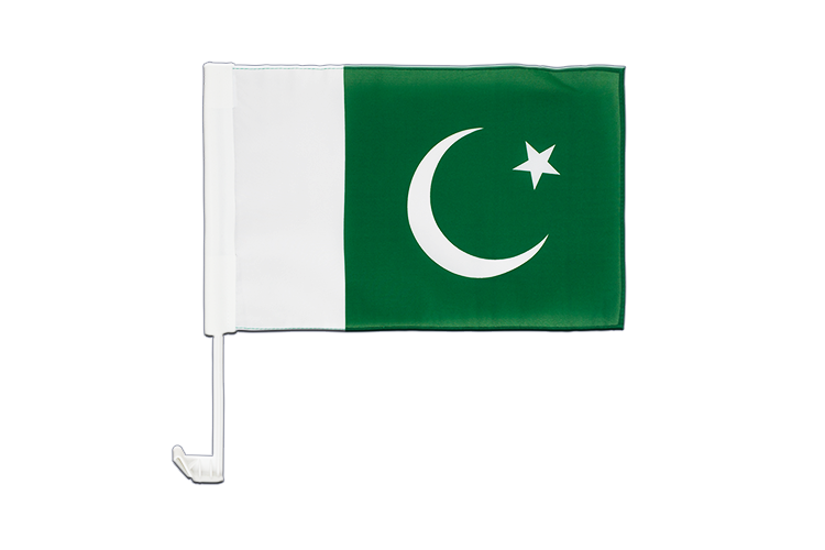 Pakistan - Car Flag 12x16"
