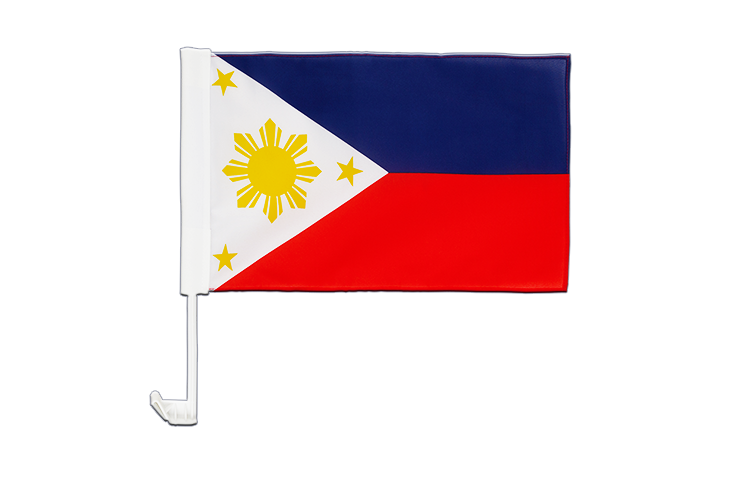 Philippines - Drapeau pour voiture 30 x 40 cm