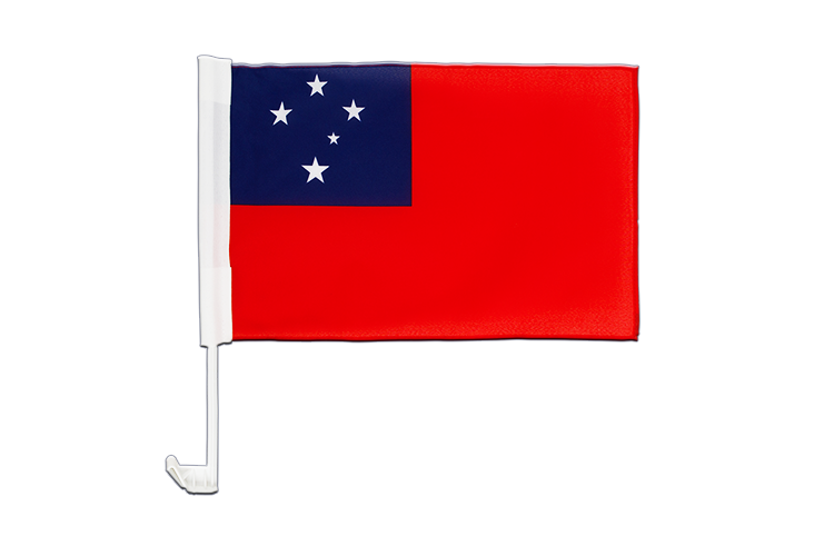 Samoa - Car Flag 12x16"