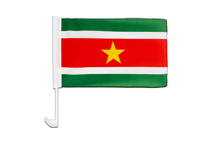 Suriname Car Flag