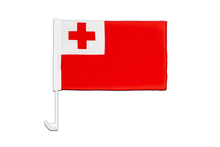 Tonga Car Flag