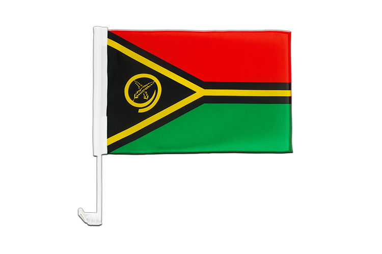 Vanuatu - Car Flag 12x16"