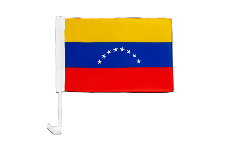 Venezuela 8 Sterne - Autofahne 30 x 40 cm