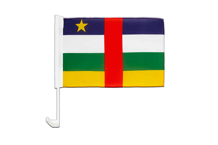 Central African Republic - Car Flag 12x16"