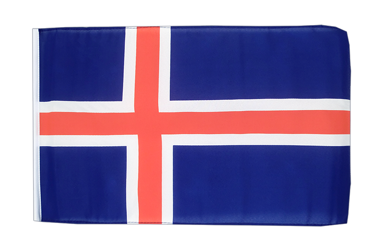 Small Iceland Flag 12x18"
