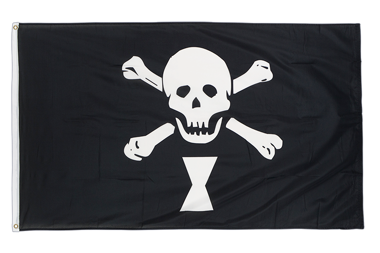 Pirat Emanuel Wynne Flagge 90 x 150 cm