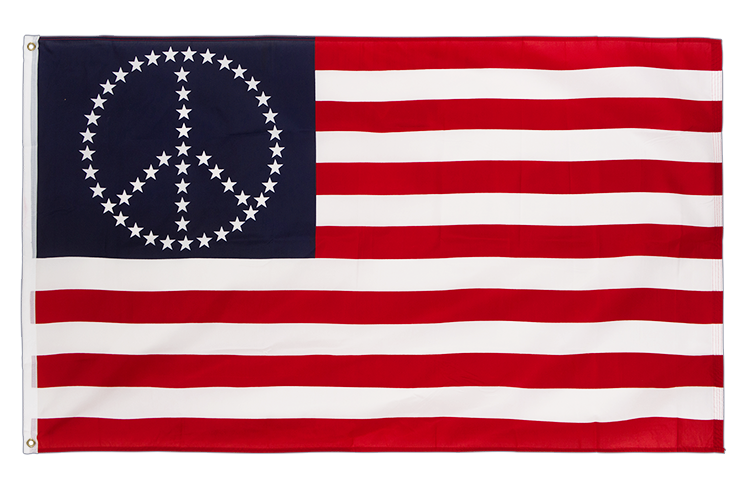 USA Peace Sterne Flagge 90 x 150 cm