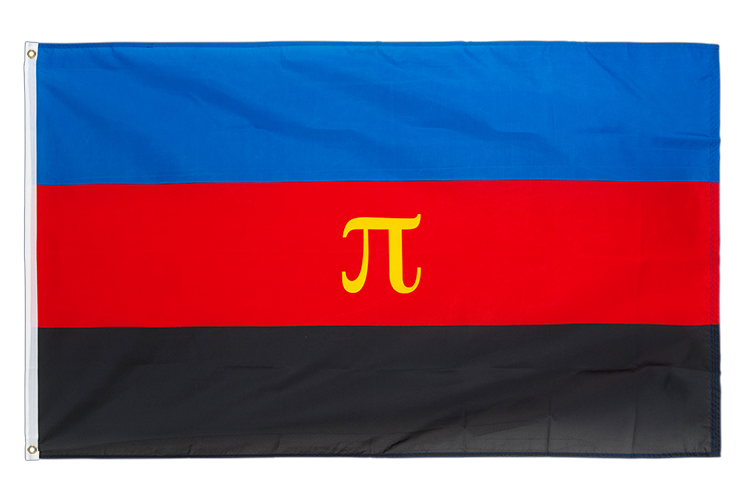Polyamorie Flagge 90 x 150 cm
