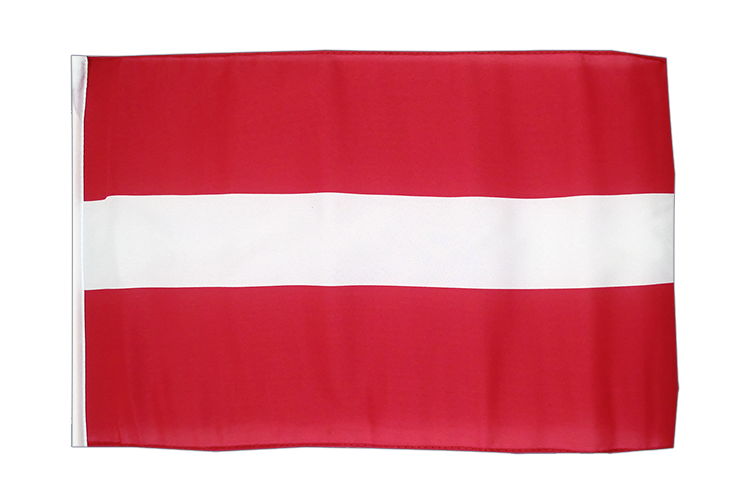 Small Latvia Flag 12x18"
