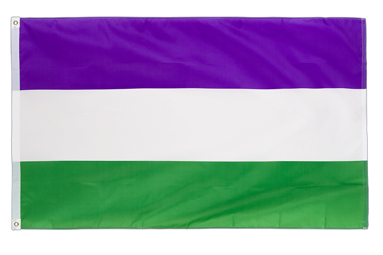 Suffragette UK - Flagge 90 x 150 cm