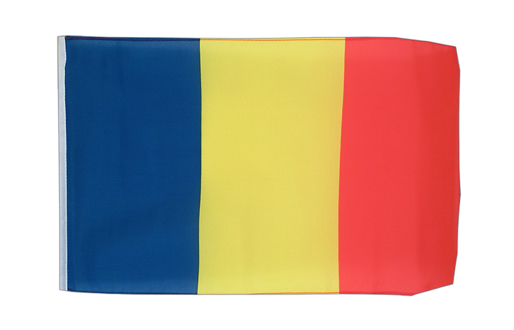 Petit drapeau Roumanie 30 x 45 cm