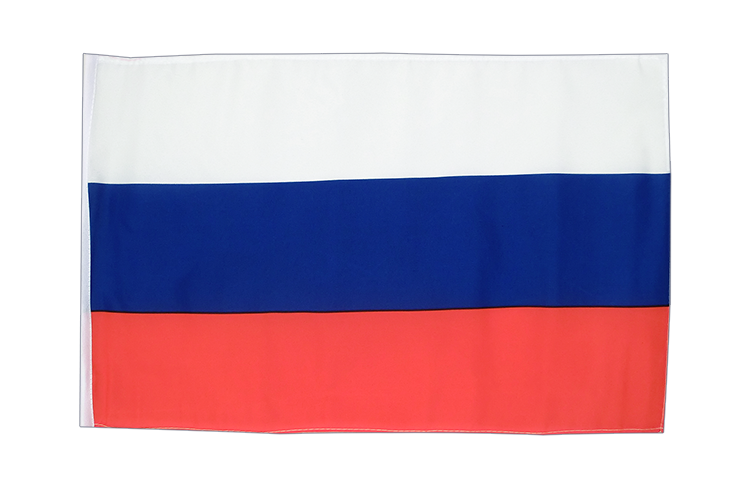 Small Russia Flag 12x18"