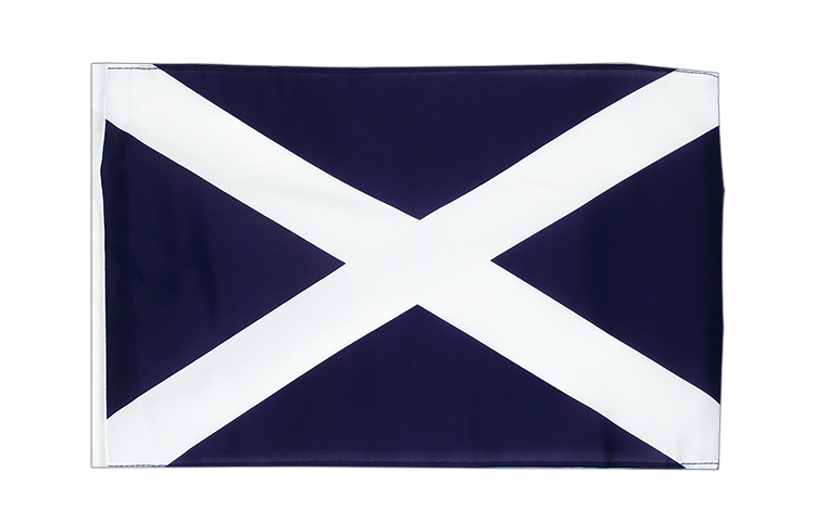 Small Scotland navy Flag 12x18"