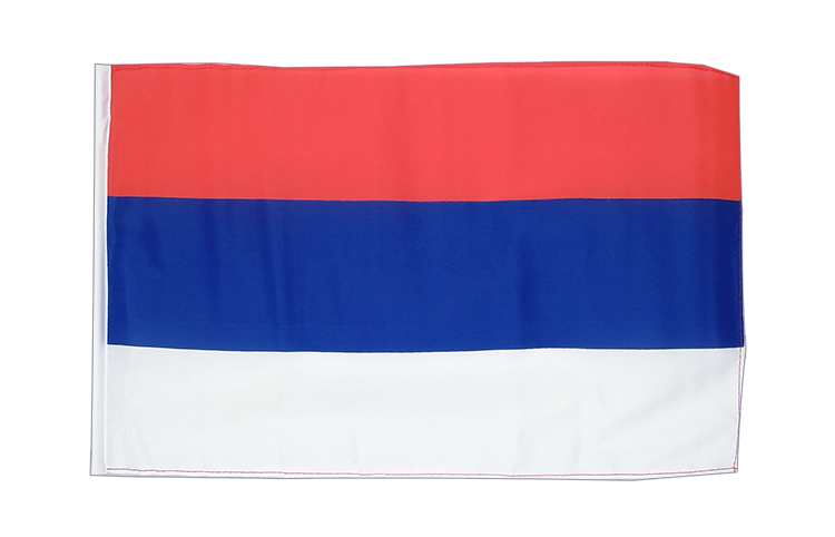 Petit drapeau Serbie 30 x 45 cm