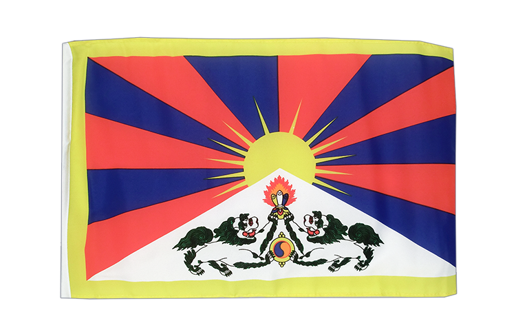 Petit drapeau Tibet 30 x 45 cm