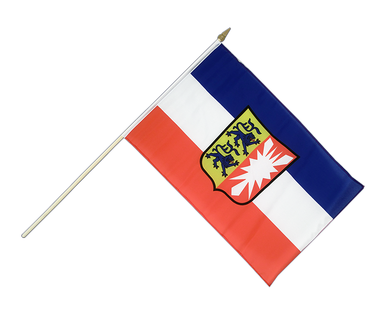 Schleswig Holstein Stockflagge 30 x 45 cm