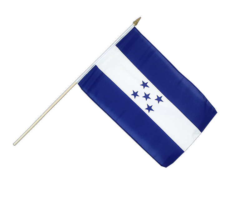 Honduras Stockflagge 30 x 45 cm