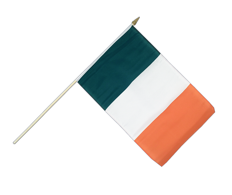 Irland Stockflagge 30 x 45 cm