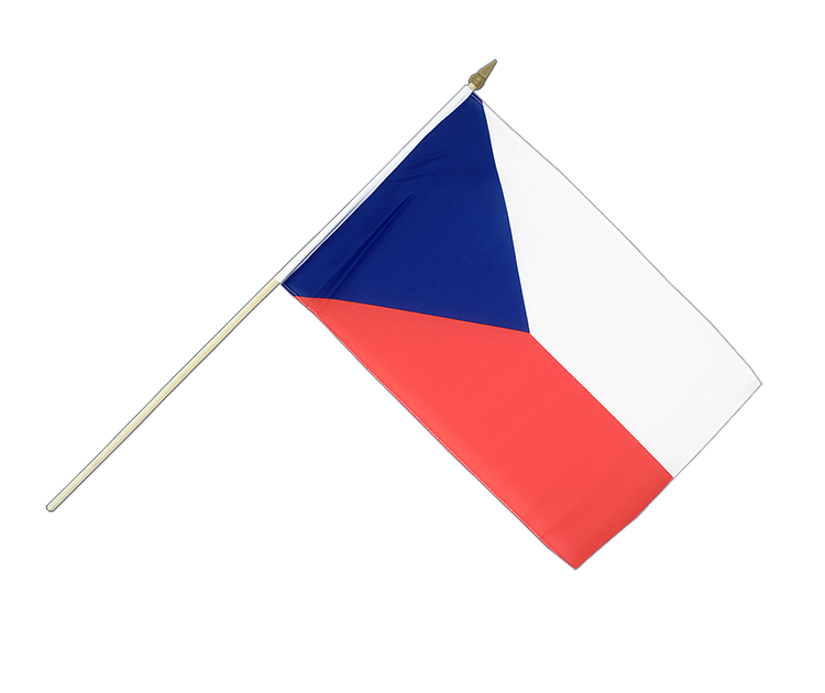 Tschechien Stockflagge 30 x 45 cm