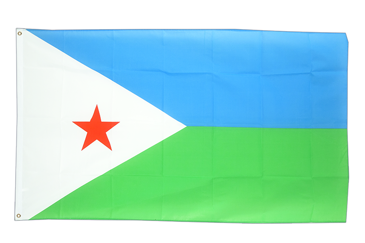 Drapeau Djibouti 90 x 150 cm
