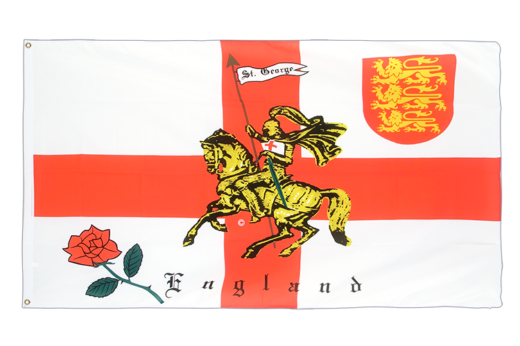 England Ritter Flagge 90 x 150 cm