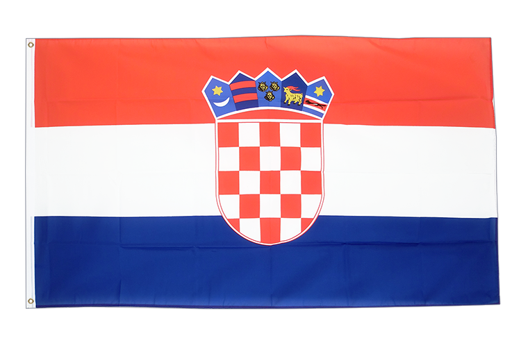 Croatie - Drapeau 90 x 150 cm