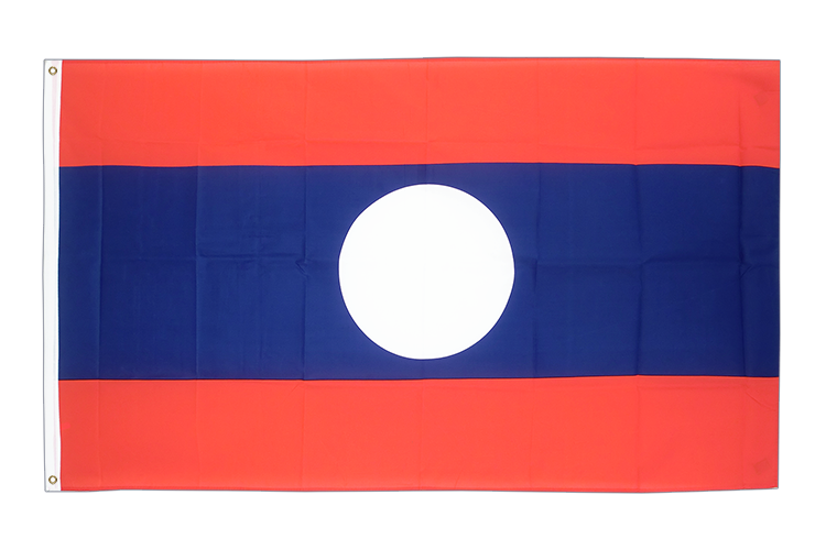 Laos Flagge 90 x 150 cm