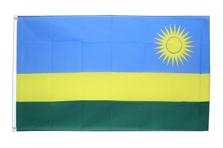Drapeau Rwanda 90 x 150 cm