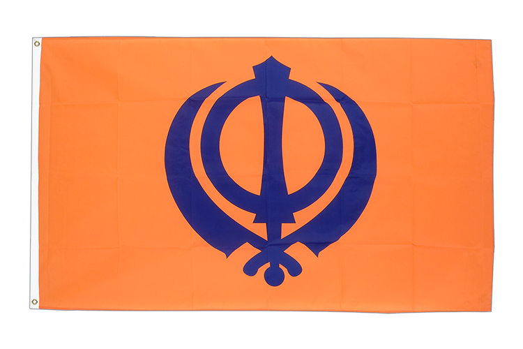 Drapeau Sikhisme 90 x 150 cm