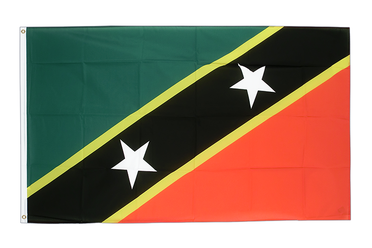 St. Kitts und Nevis Flagge 90 x 150 cm