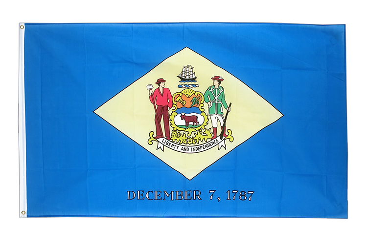 Delaware Flagge 90 x 150 cm