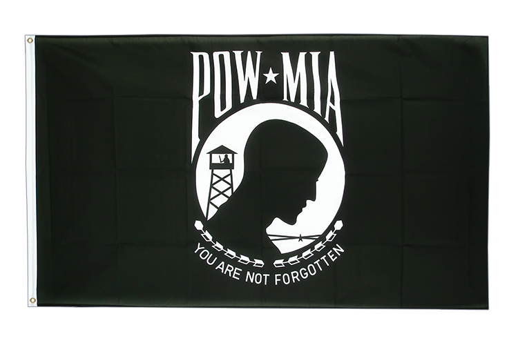Pow Mia Weiß Flagge 90 x 150 cm
