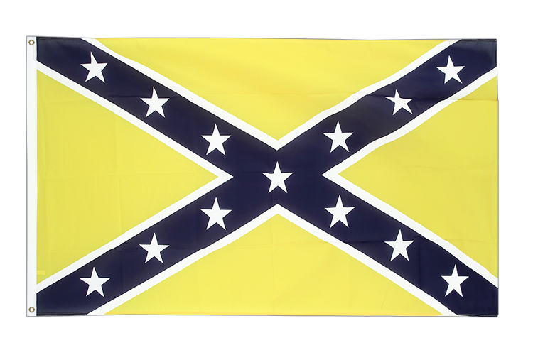 USA Südstaaten Gelb - Flagge 90 x 150 cm