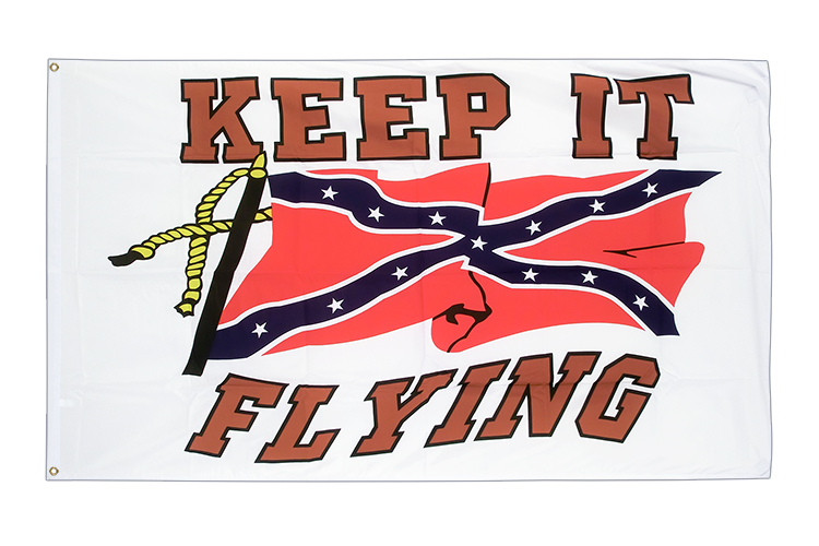 USA Südstaaten Keep it Flying Flagge 90 x 150 cm