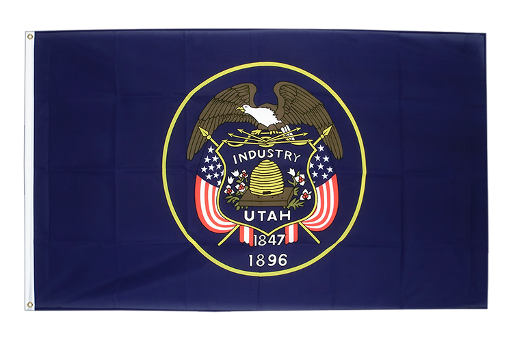 Utah Flagge 90 x 150 cm