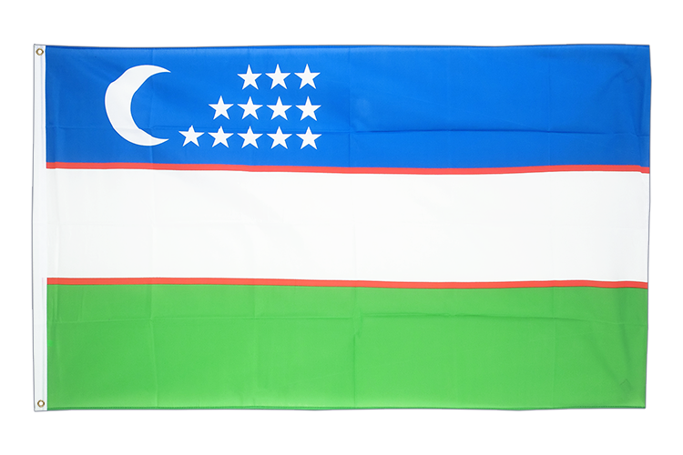 Usbekistan Flagge - 90 x 150 cm