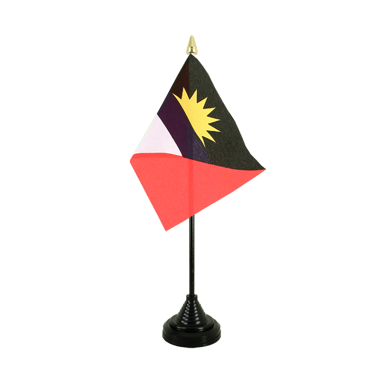 Antigua und Barbuda - Tischflagge 10 x 15 cm