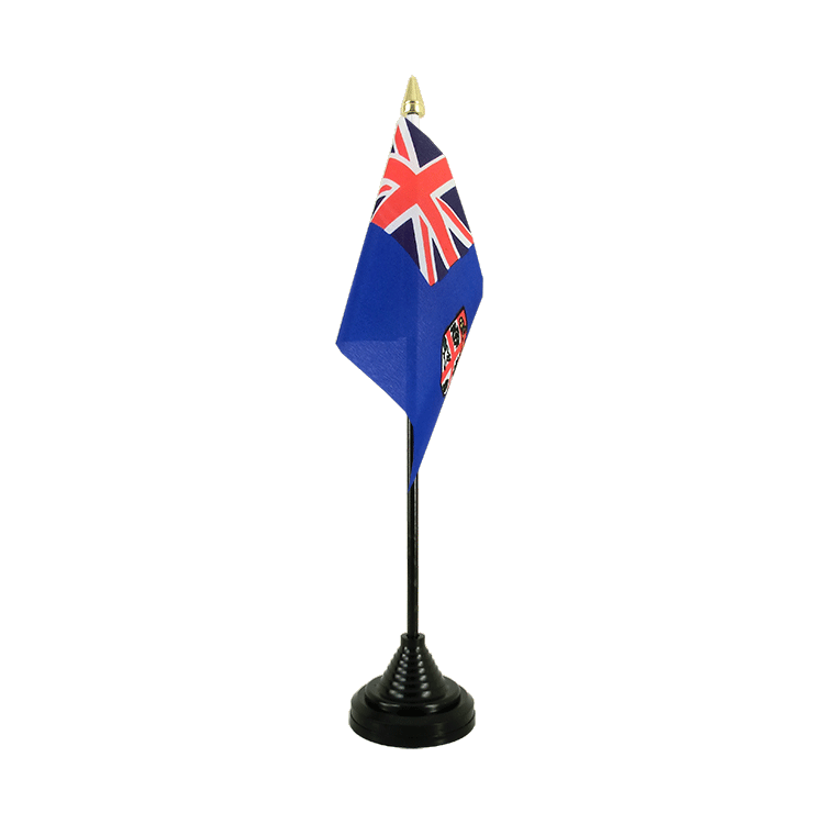 Mini drapeau Fidji de table 10 x 15 cm