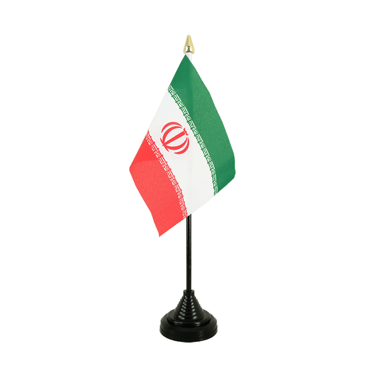 Iran Tischflagge 10 x 15 cm