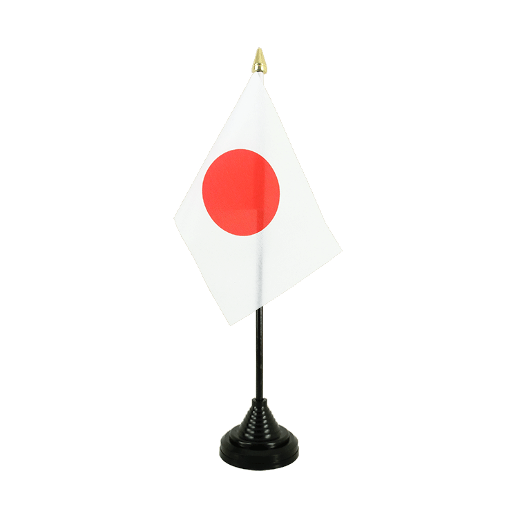 Mini drapeau Japon de table 10 x 15 cm
