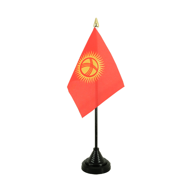 Kyrgyzstan - Table Flag 4x6"