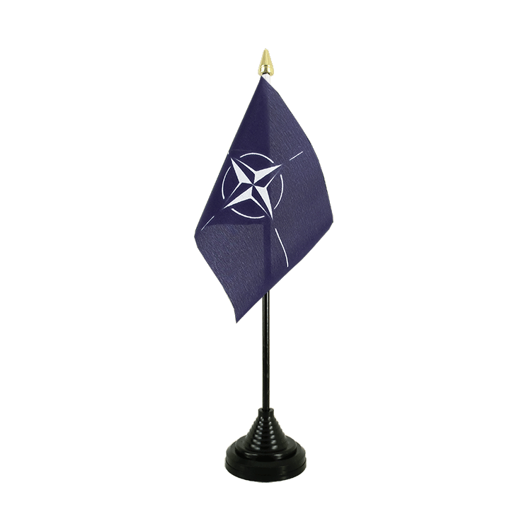 NATO Tischflagge 10 x 15 cm
