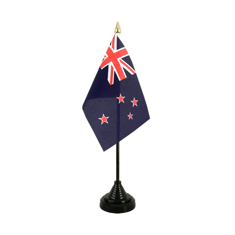 New Zealand - Table Flag 4x6"