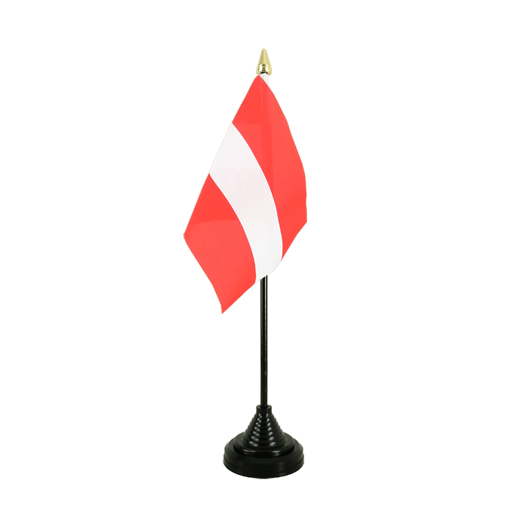 Österreich Tischflagge - 10 x 15 cm