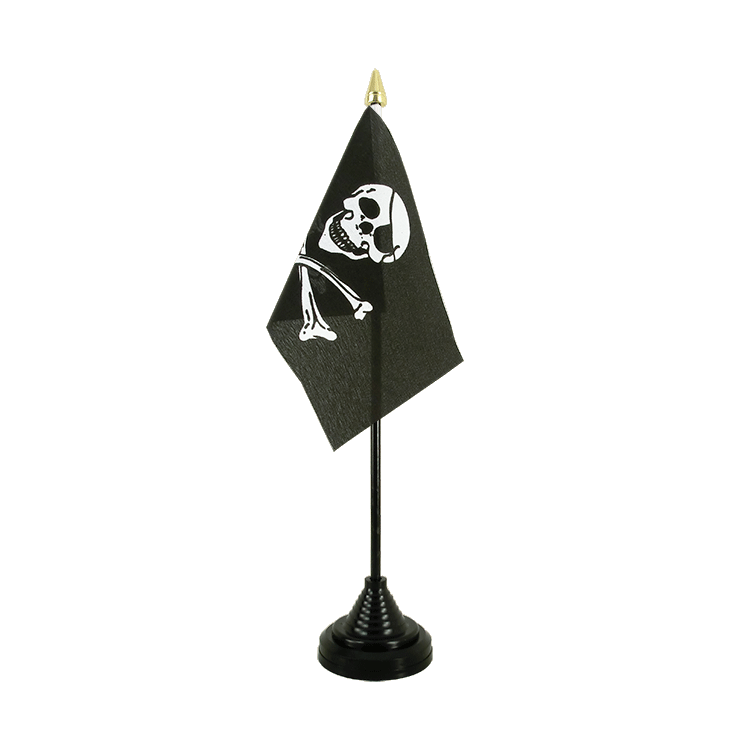 Pirate Mini drapeau de table 10 x 15 cm