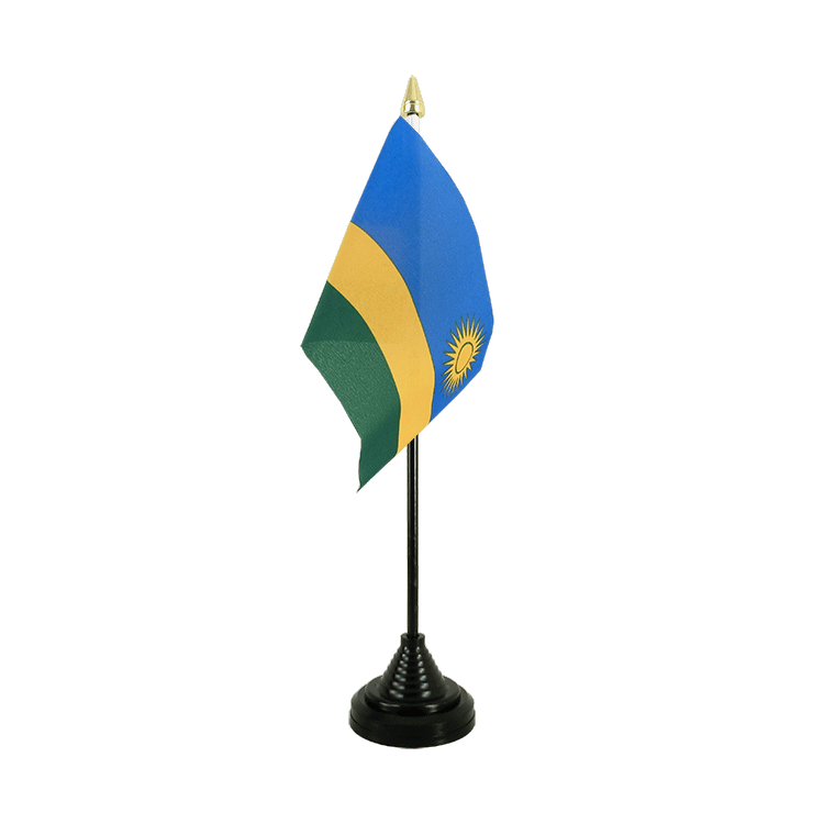 Rwanda - Table Flag 4x6"