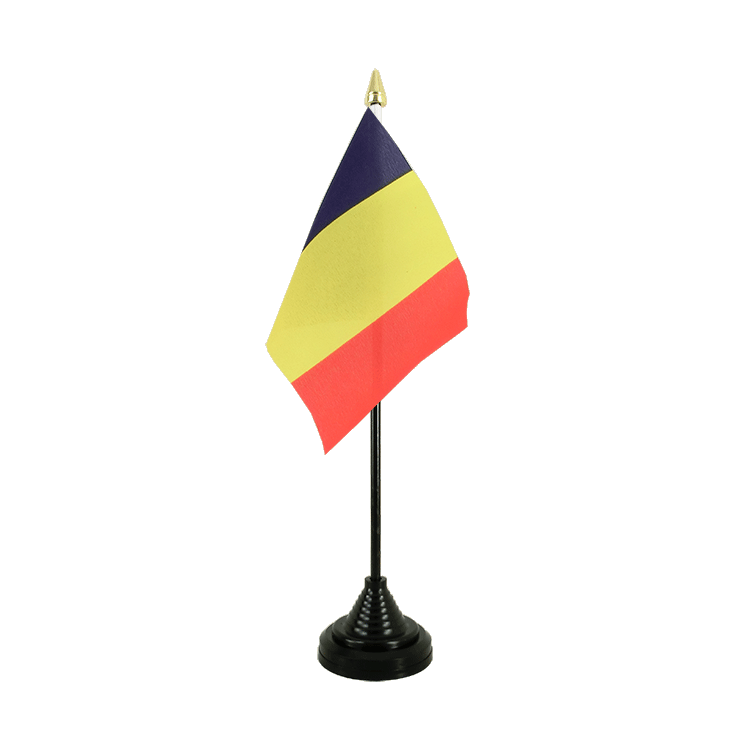 Roumanie Mini drapeau de table 10 x 15 cm