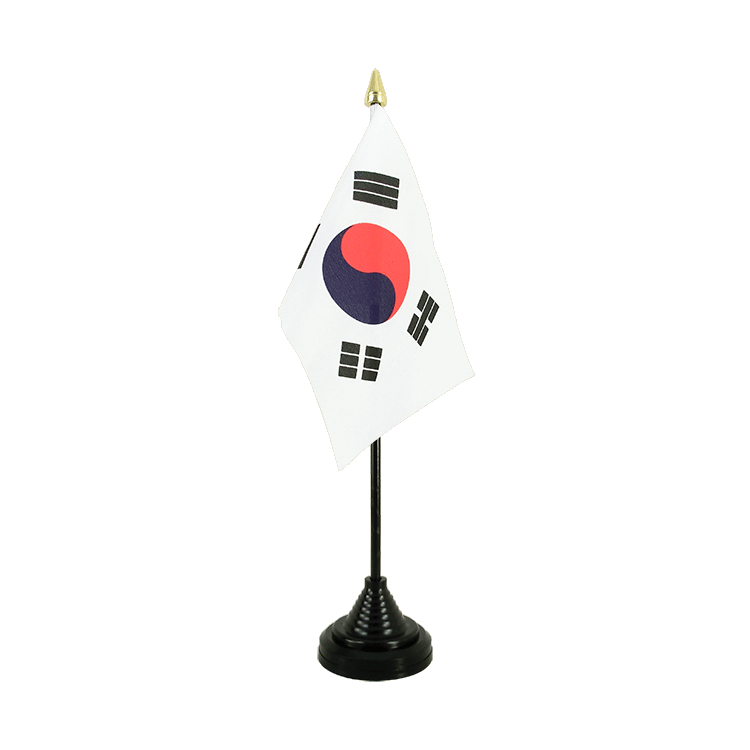 South Korea - Table Flag 4x6"